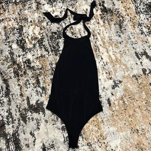 Free People Black Bodysuit - Medium - Worn Once and Laundered